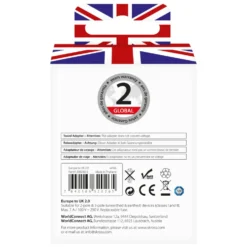Skross Jordet reiseadapter Storbritannia