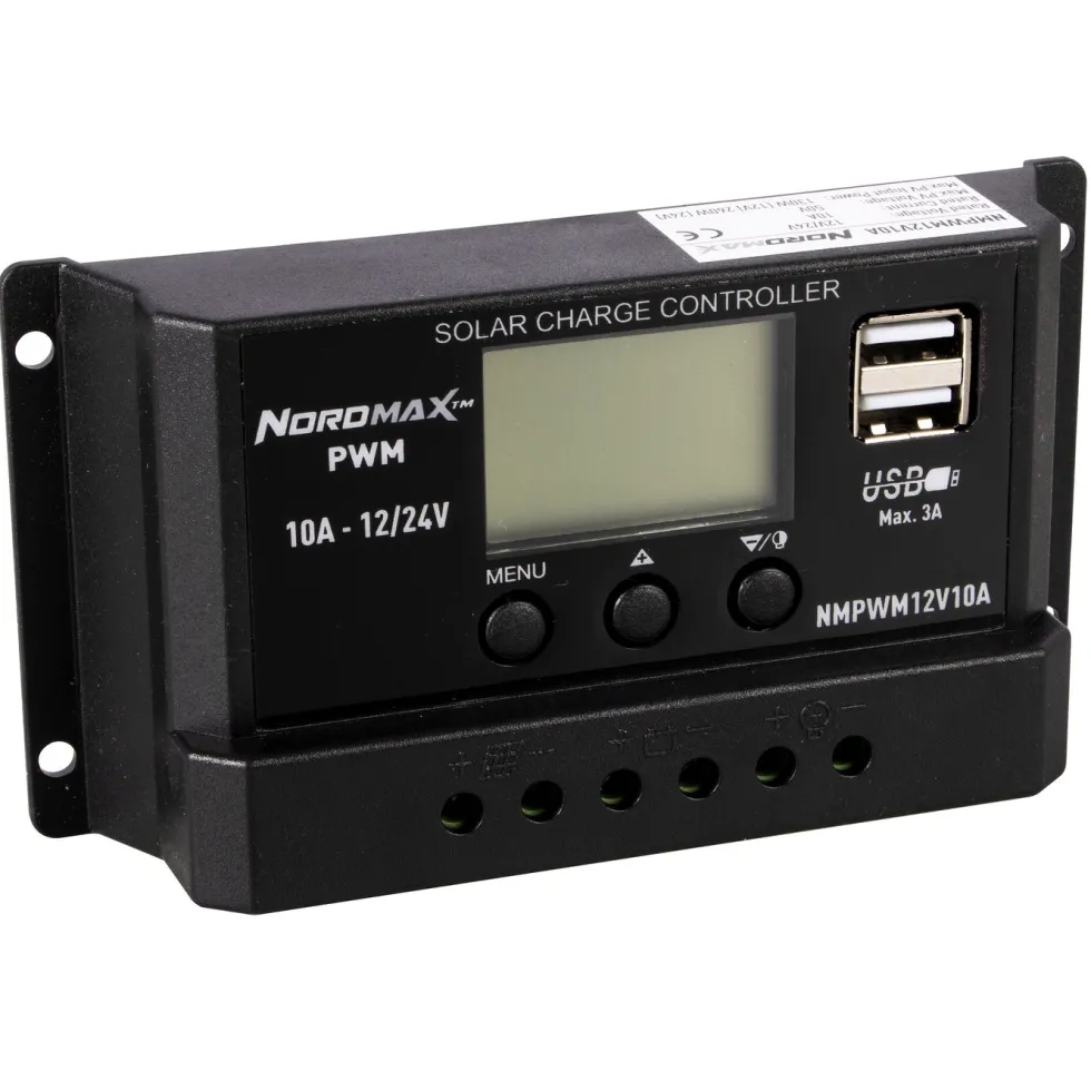 Solcelleregulator 10 A