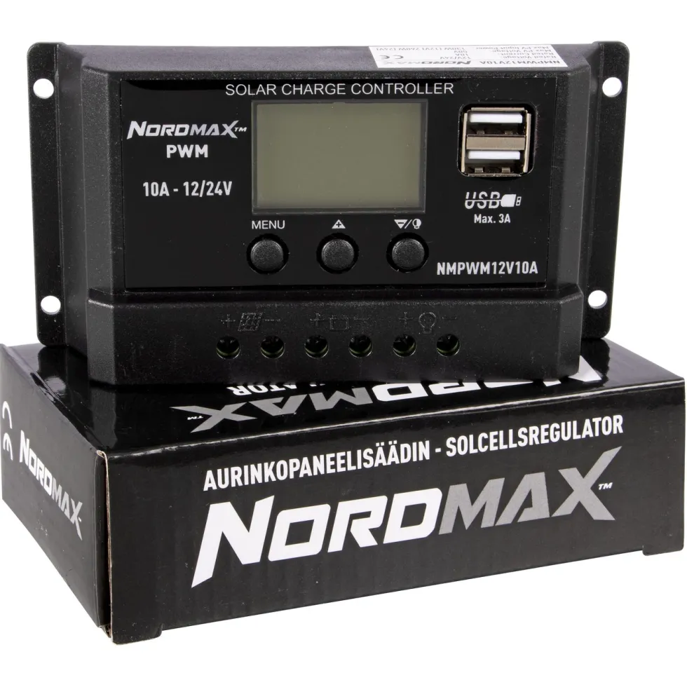 Solcelleregulator 10 A