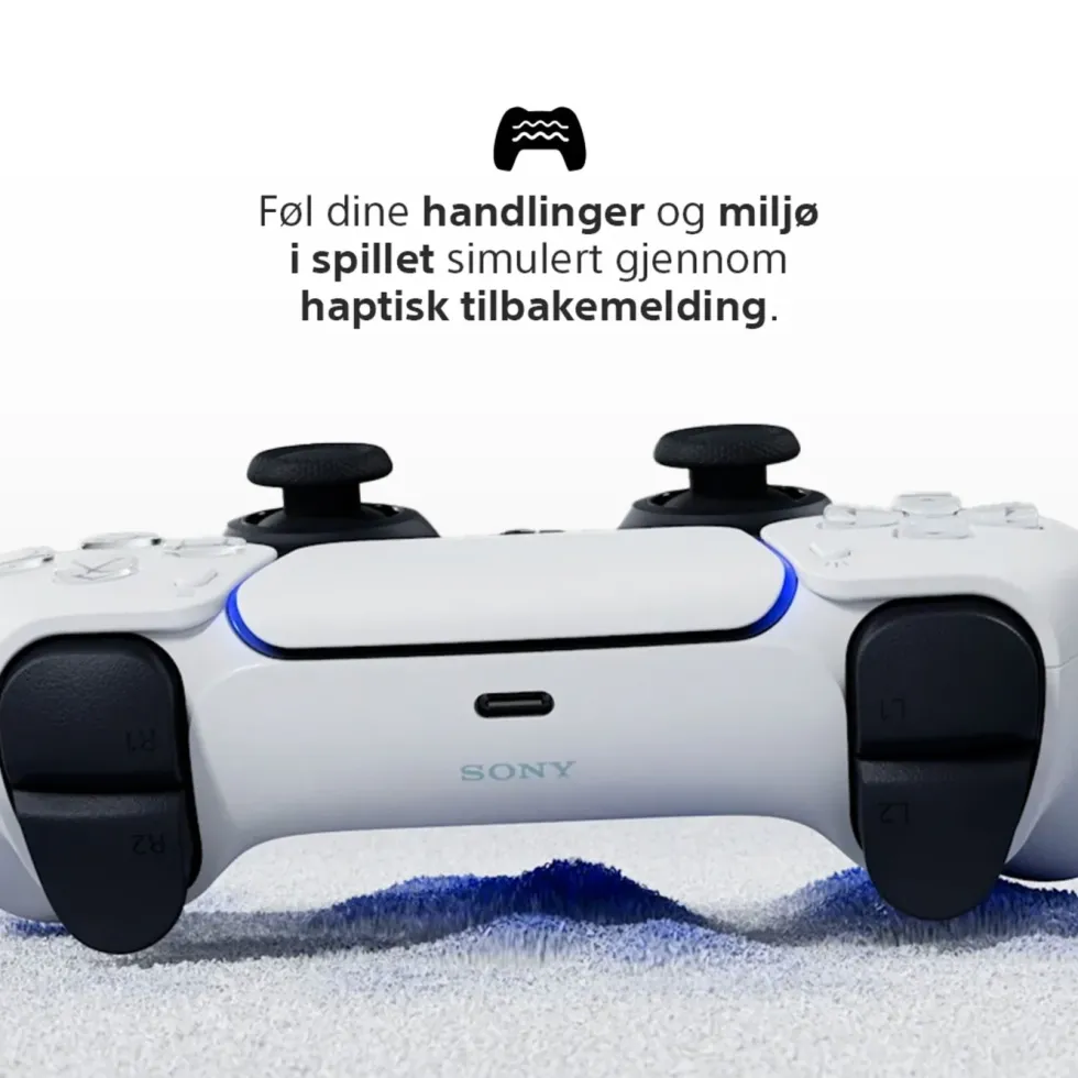 Sony DualSense V3 trådløs håndkontroll til PS5 Svart