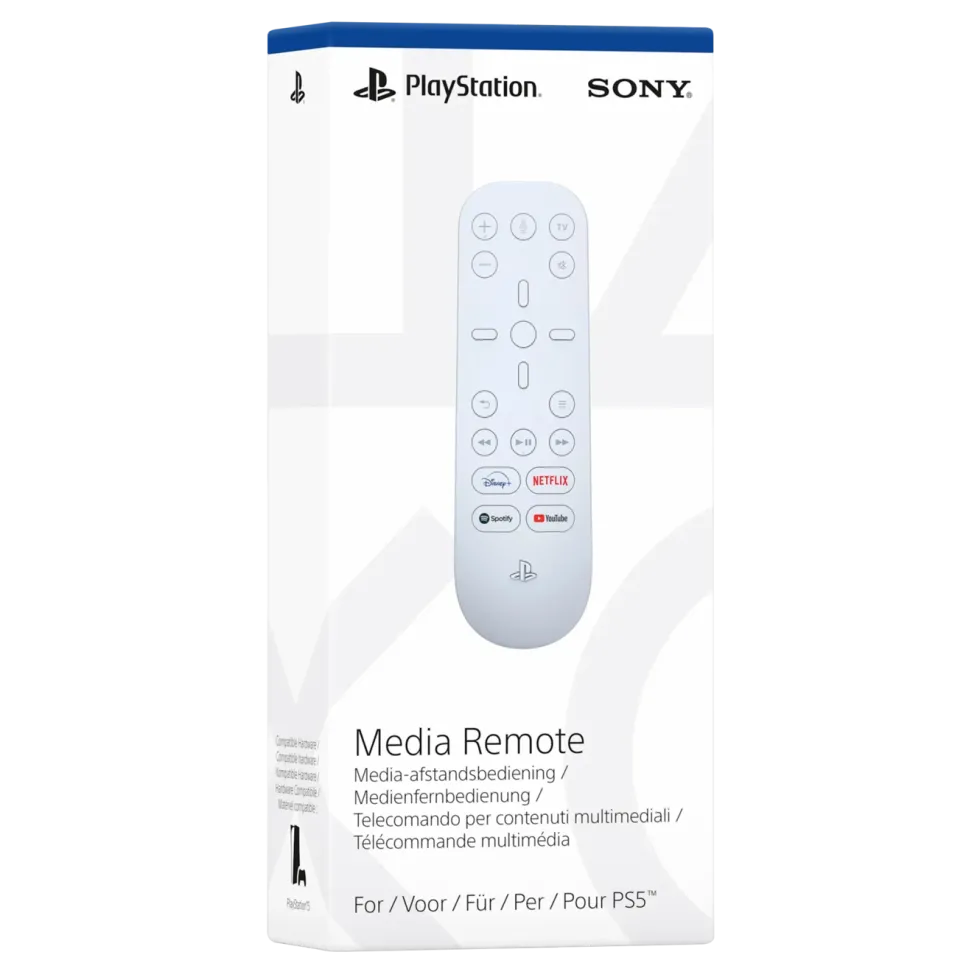 Sony Mediekontroll for Playstation 5
