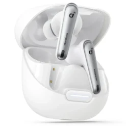 Soundcore Liberty 4 NC trådløse hodetelefoner med støyreduksjon Clear White