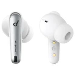 Soundcore Liberty 4 NC trådløse hodetelefoner med støyreduksjon Clear White