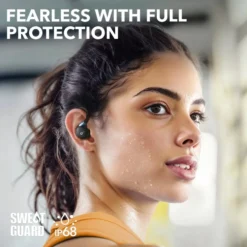 Soundcore Sport X20 trådløse hodetelefoner med støyreduksjon Svart
