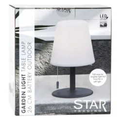 Star Trading Oppladbar bordlampe