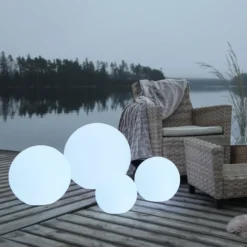 Star Trading Twilights S Fargeglad utendørsbelysning Ø25 cm