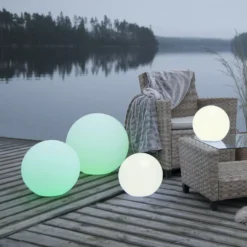Star Trading Twilights S Fargeglad utendørsbelysning Ø25 cm