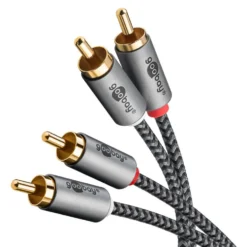 Stereo RCA-kabel 1 m