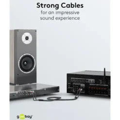 Stereo RCA-kabel 1 m