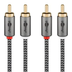 Stereo RCA-kabel 1 m