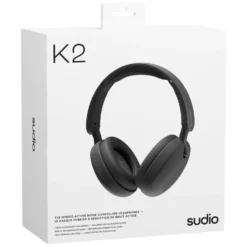 Sudio K2 trådløse over-ear-hodetelefoner Svart