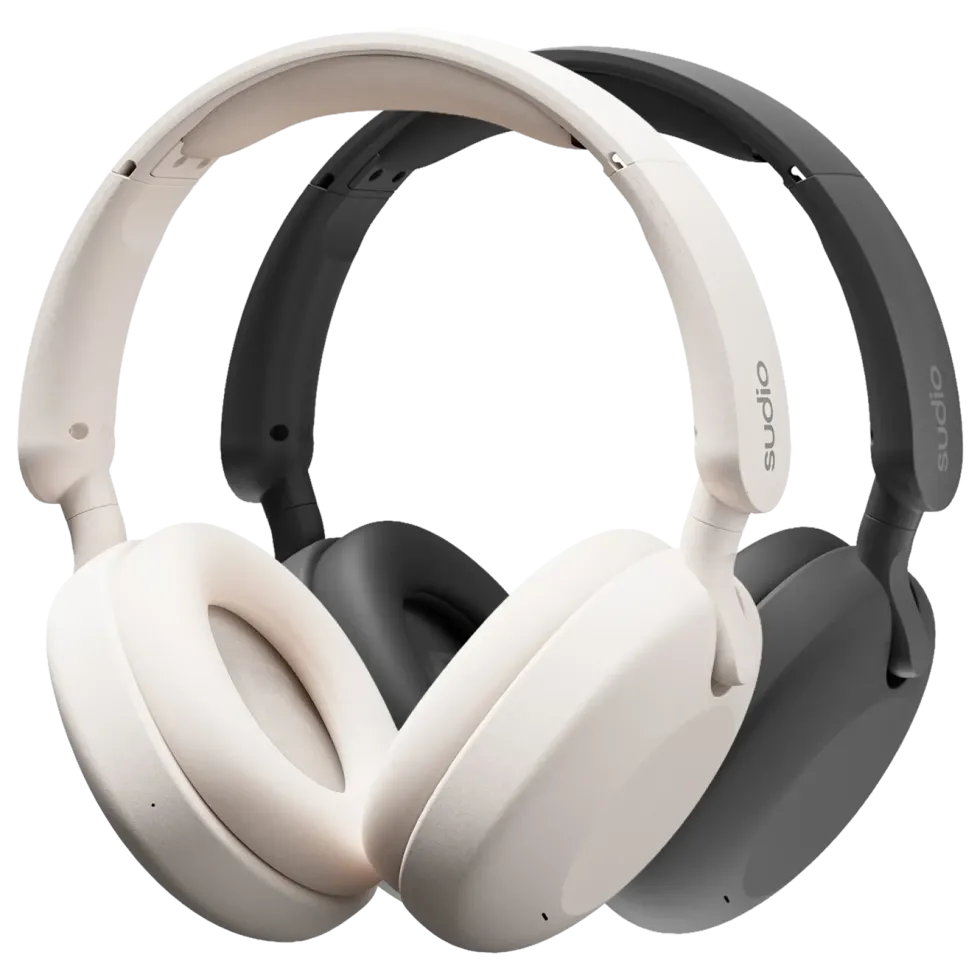 Sudio K2 trådløse over-ear-hodetelefoner Svart