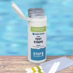 Swim & Fun Teststrimle for PH og aktiv syre 50-pk.