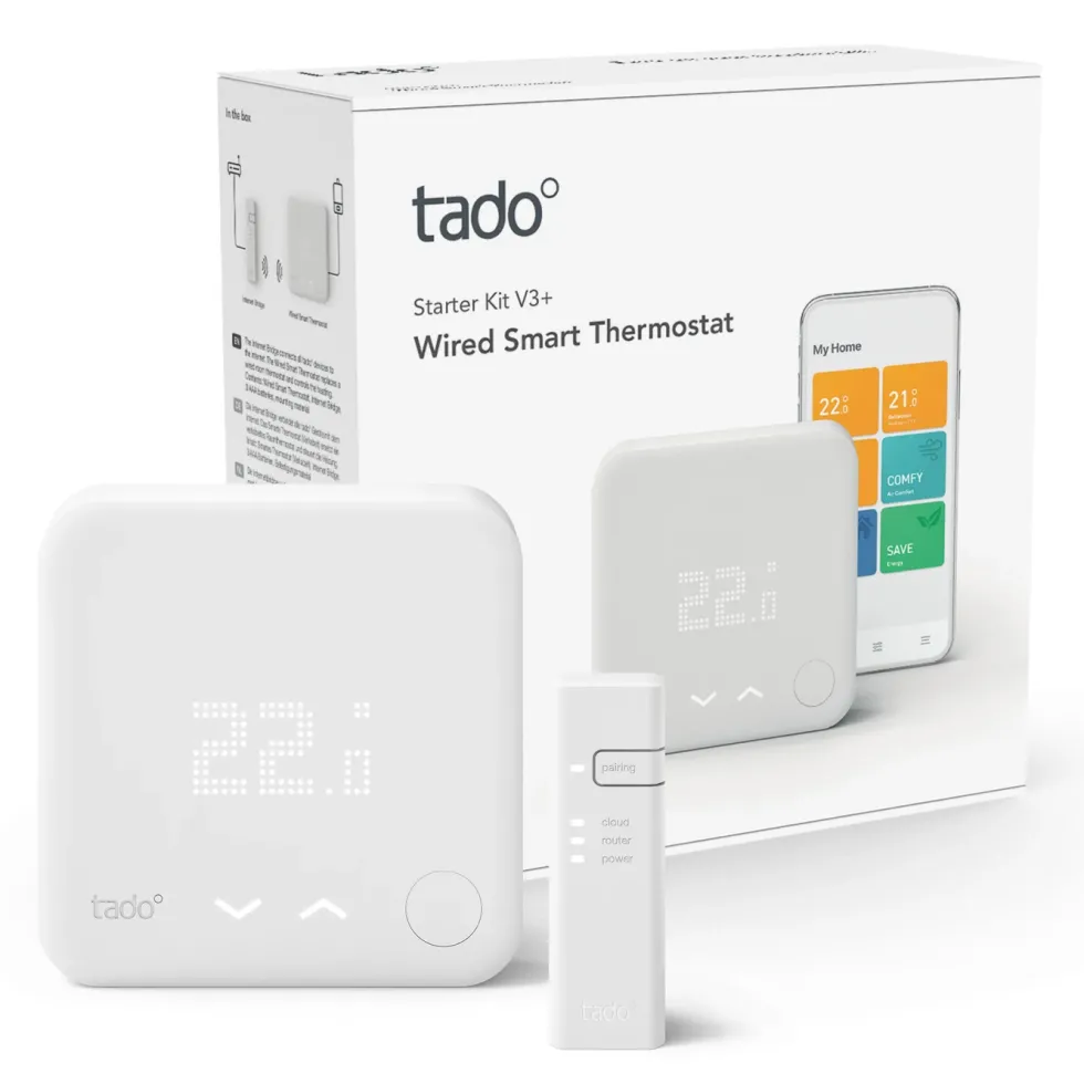 tado Wired Smart Thermostat V3+ Startpakke