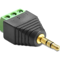 Terminalblokk 3,5 mm-hann, stereo