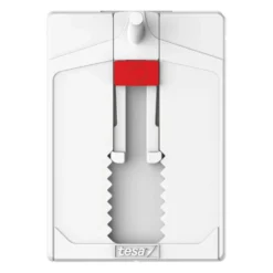 Tesa Justerbar limspiker for kakkel og metall 4 kg 2-pk.
