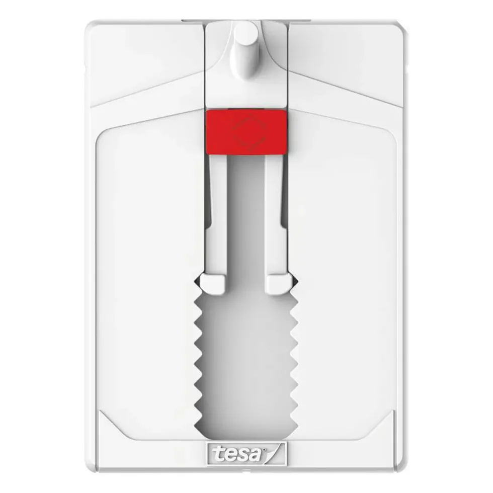Tesa Justerbar limspiker for kakkel og metall 4 kg 2-pk.