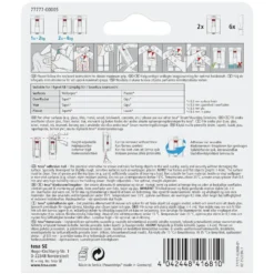 Tesa Justerbar limspiker for tapet og gips 2 kg 2-pk.