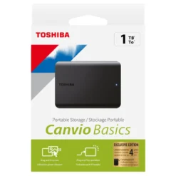 Toshiba Canvio Basics Exclusive Edition ekstern harddisk 1 TB