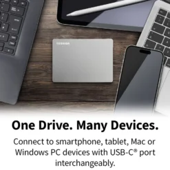 Toshiba Canvio Flex Silver 1 TB
