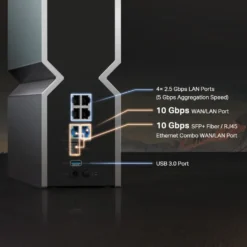 TP-Link Archer BE800 Trådløs ruter med Wifi 7 BE19000