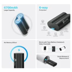 TP-Link Tapo A100 Batteripakke