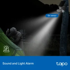 TP-Link Tapo C615G Solcelledrevet 4G LTE Pan/Tilt overvåkingskamera