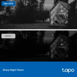 TP-Link Tapo C310 Overvåkingskamera 2-pk.