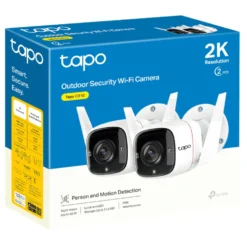 TP-Link Tapo C310 Overvåkingskamera 2-pk.