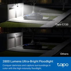 TP-Link Tapo C720 Overvåkingskamera med lyskaster