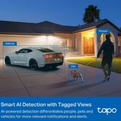 TP-Link Tapo C720 Overvåkingskamera med lyskaster