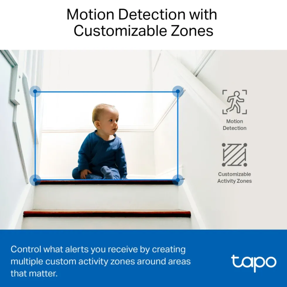 TP-Link Tapo C220 Pan/Tilt AI Overvåkingskamera