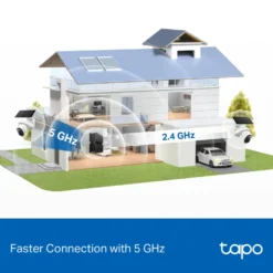 TP-Link Tapo C660 Solcelledrevet 4K overvåkingskamera