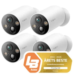 TP-Link Tapo C425 Trådløst overvåkingskamera 4-pk.
