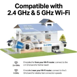 TP-Link Tapo HB610 4K-solkameraer 2-pakning + H500 CentralHub