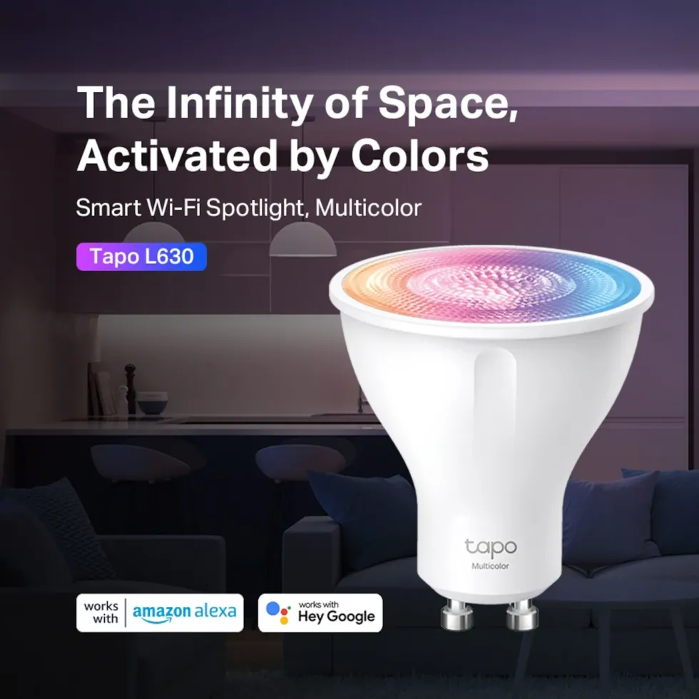 TP-Link Tapo L630 Smart RGB LED-pære GU10