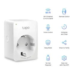 TP-Link Tapo Mini Smart Wifi Fjernstrømbryter 4-pk.