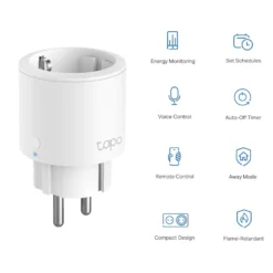TP-Link Tapo P115 Smart Wifi-fjernstrømbryter med energimåling 4-pk.