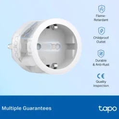 TP-Link Tapo P115 Smart Wifi-fjernstrømbryter med energimåling 4-pk.