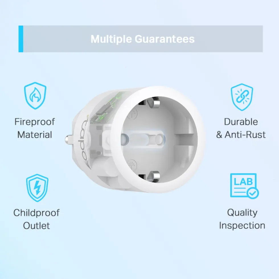 TP-Link Tapo P115 Smart Wifi-fjernstrømbryter med energimåling 1-pk.