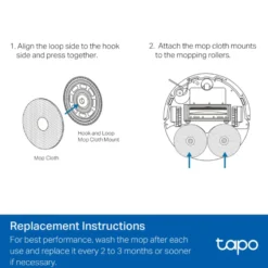 TP-Link Tapo RVA310 moppekluter for robotstøvsuger 6-pk.