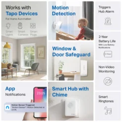 TP-Link Tapo T30 KIT – Smarte sensorer for et tryggere og mer komfortabelt hjem