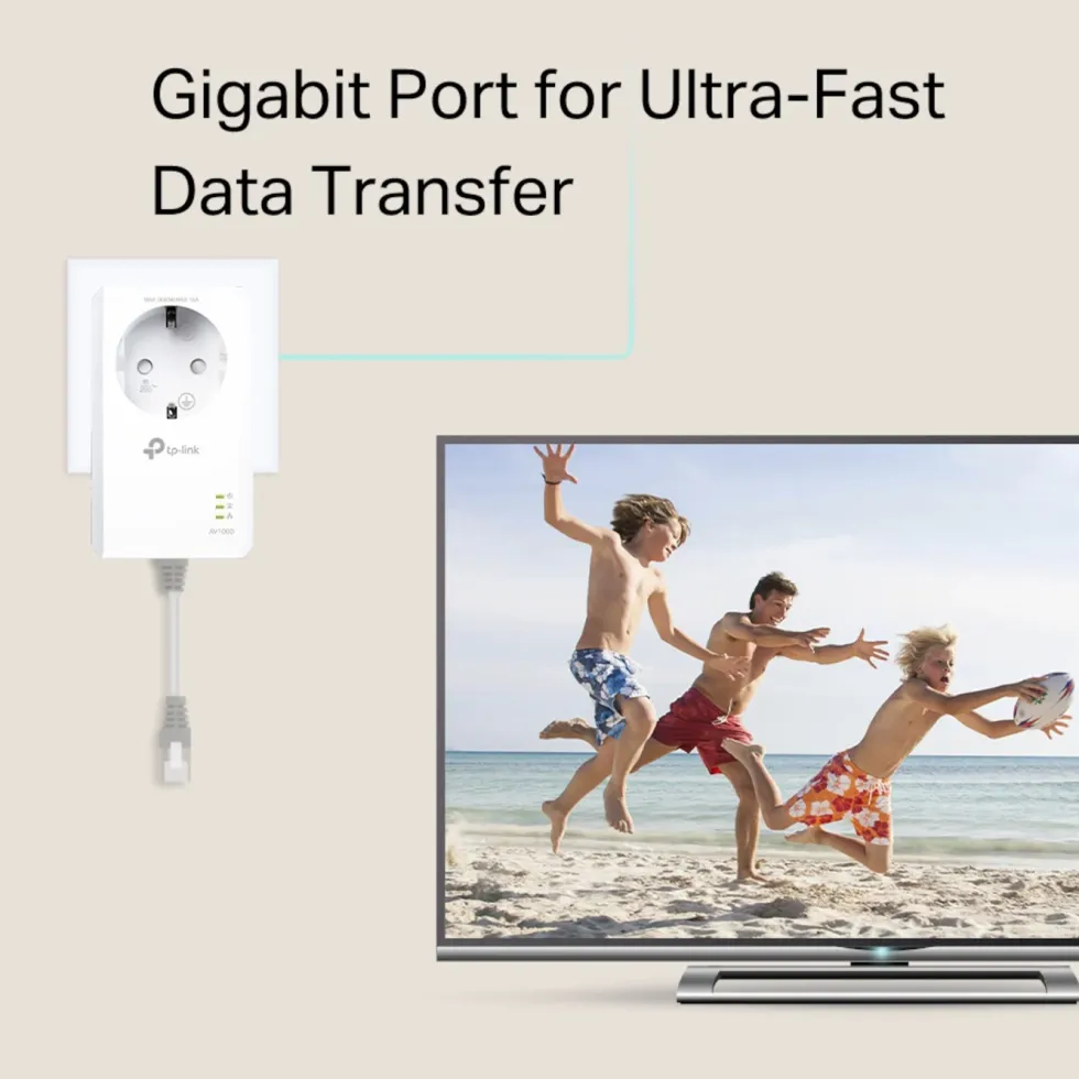 TP-Link TL-PA7017P KIT Homeplug 1 Gb/s 2-pk.