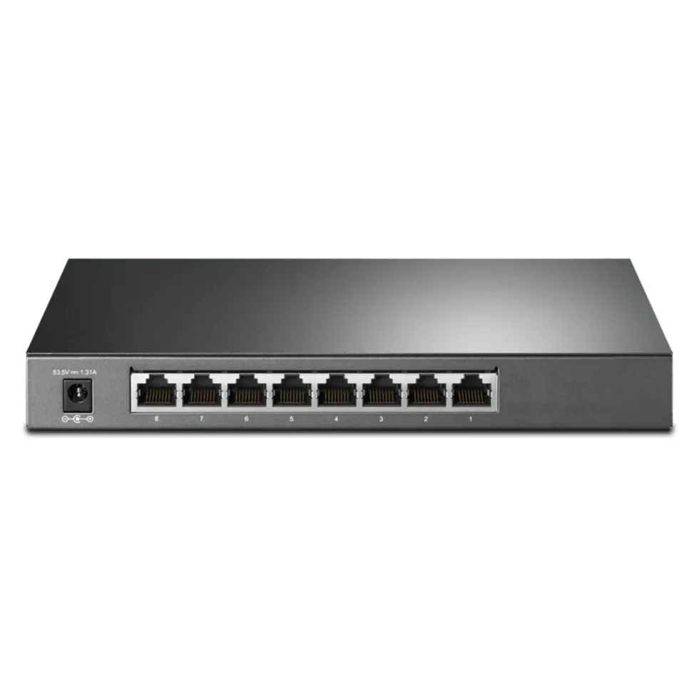 TP-Link TL-SG2008P Konfigurerbar gigabitswitch - 8 porter med 4 porter PoE+