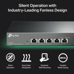 TP-Link TL-SX105 Gigabitswitch 5 porter 10 Gb/s