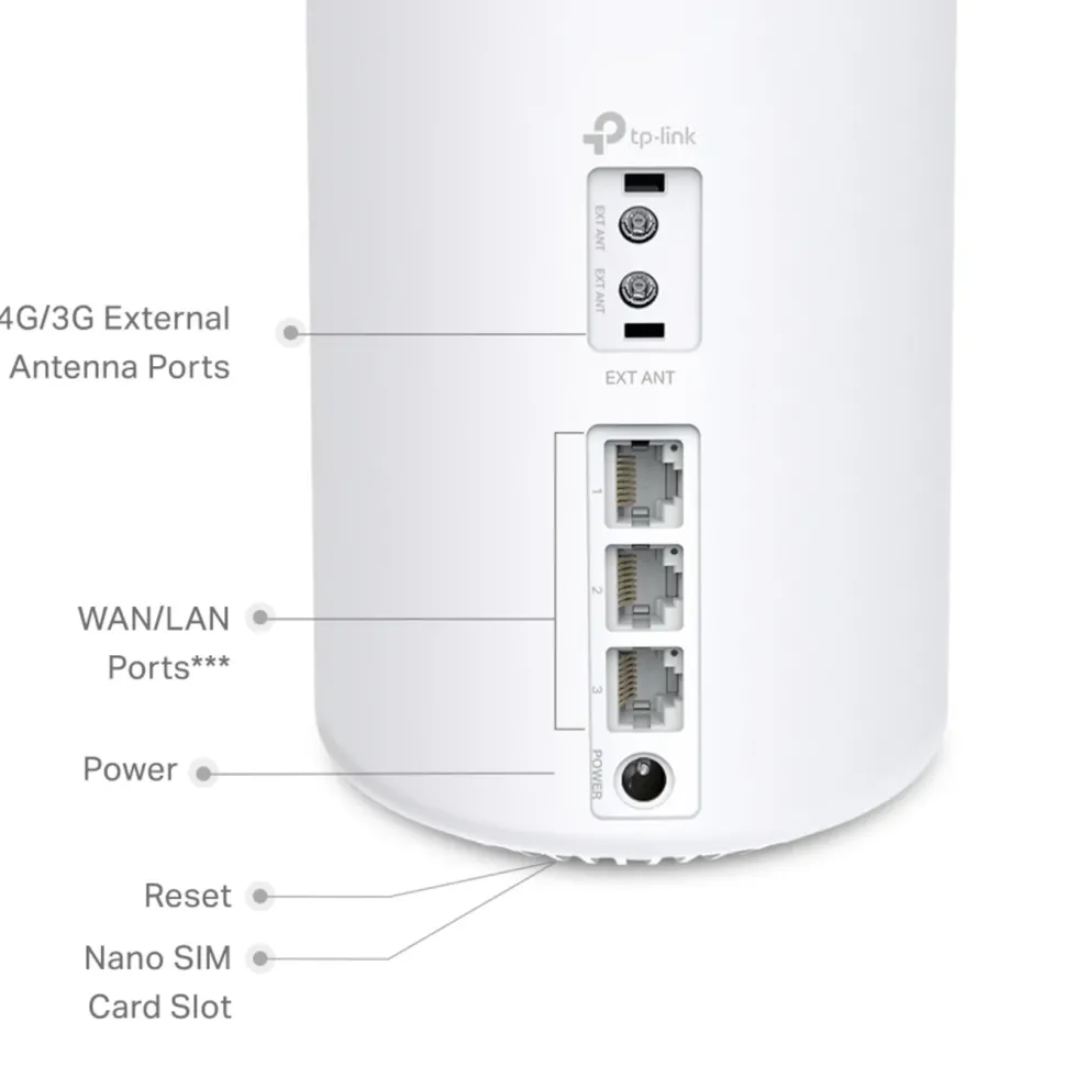 TP-Link X10-4G 4G+-ruter AX1500