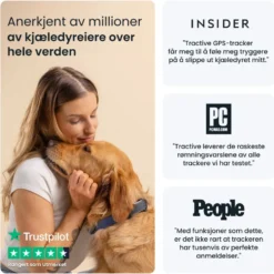 Tractive DOG 6 – GPS-hundehalsbånd og helseovervåking