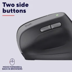 Trust Bayo II ergonomisk trådløs mus