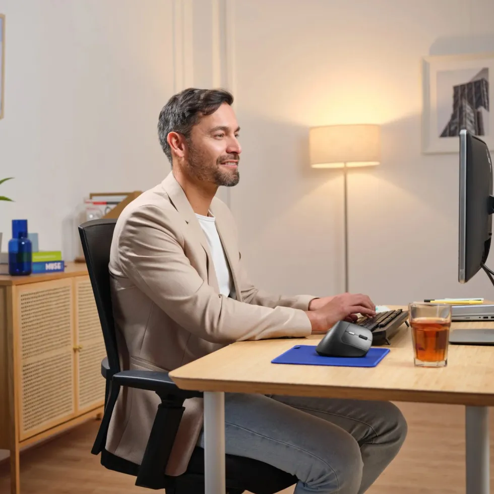 Trust Bayo II ergonomisk trådløs mus