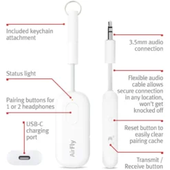 Twelve South AirFly Pro Bluetooth-sender og -mottaker